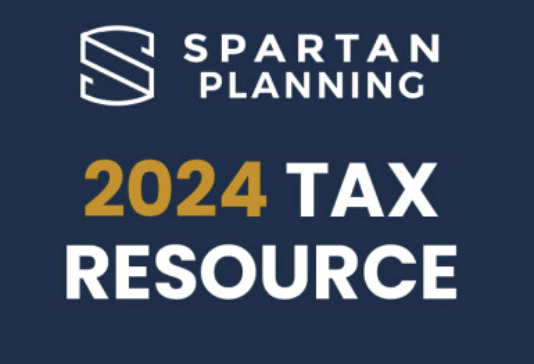 Spartan Planning 2023 Tax Resource Guide Banner